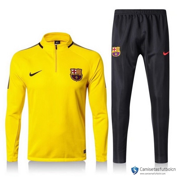 Chandal Barcelona 2017-18 Amarillo Negro